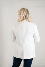 Load image into Gallery viewer, THE KATIE Blazer - Ivory Satin Trim
