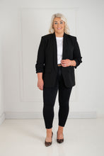 Load image into Gallery viewer, THE KATIE Blazer - Plain Black
