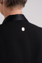 Load image into Gallery viewer, THE KATIE Blazer - Black Satin Trim
